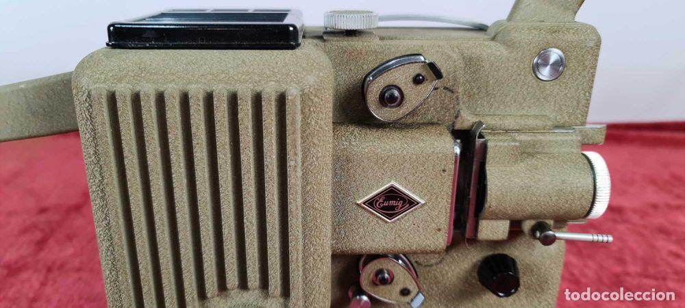 Antig&uuml;edades: CONJUNTO DE PROYECTOR, TRIPODE Y EDITOR. EUMIG P8. ESTUCHE ORIGINAL. CIRCA 1950. - Foto 14