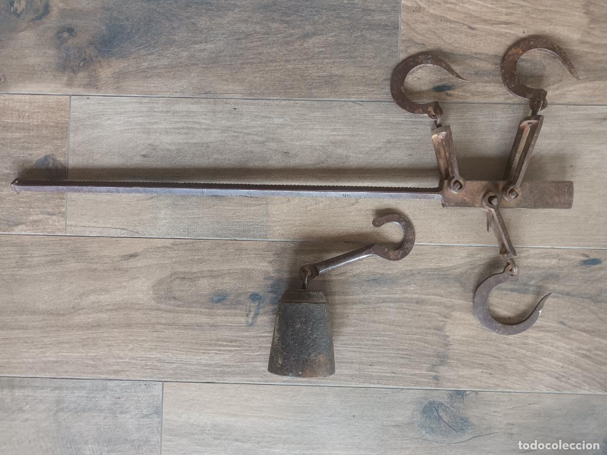 Antig&uuml;edades: ROMANA BALANZA PARA 109. H.A KILOS DE FUERZA. SELLO HUESCA