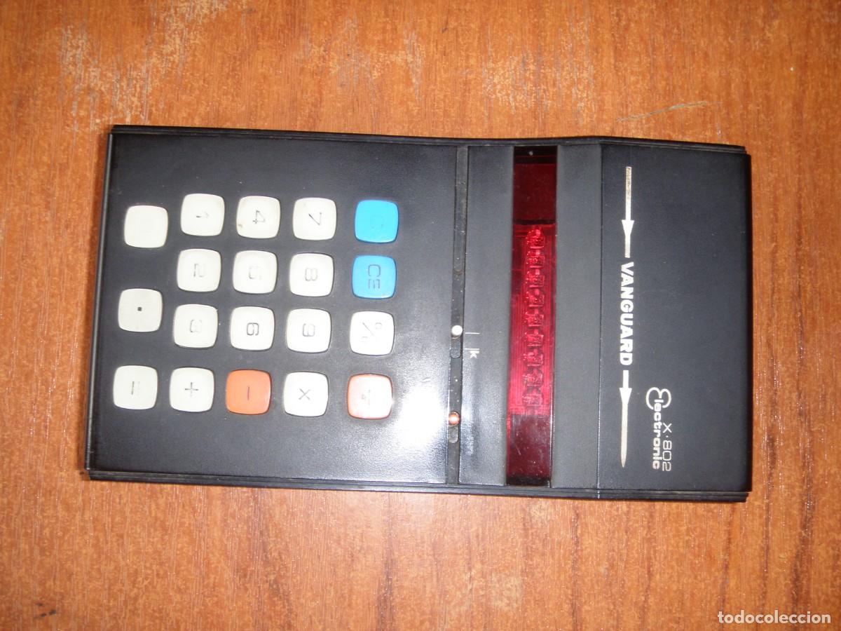 Antig&uuml;edades: CALCULADORA VANGUARD X802 X-802 FUNCIONANDO - Foto 1