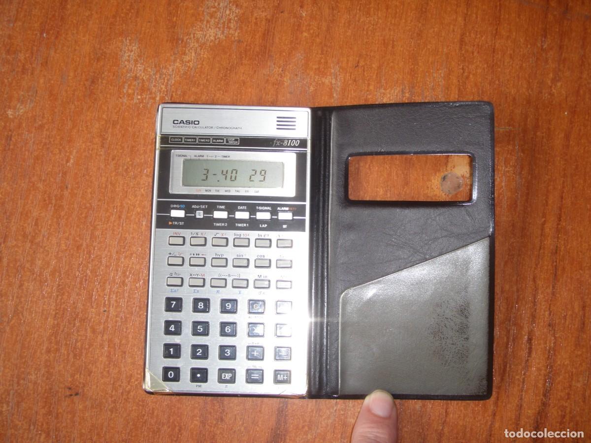Antig&uuml;edades: CASIO FX8100 FX-8100 FUNCIONANDO - Foto 2