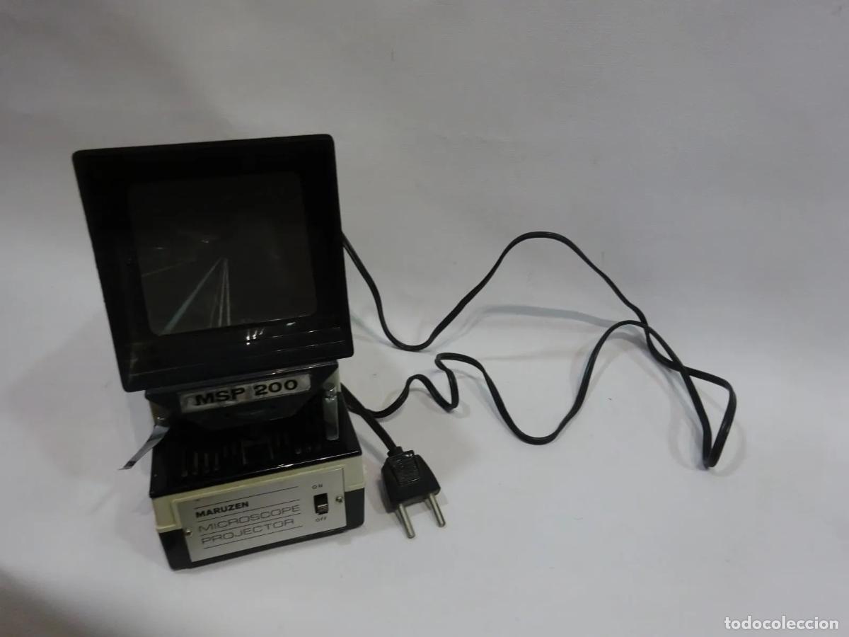Antig&uuml;edades: Proyector microscopio Maruzen MSP200 - Foto 4