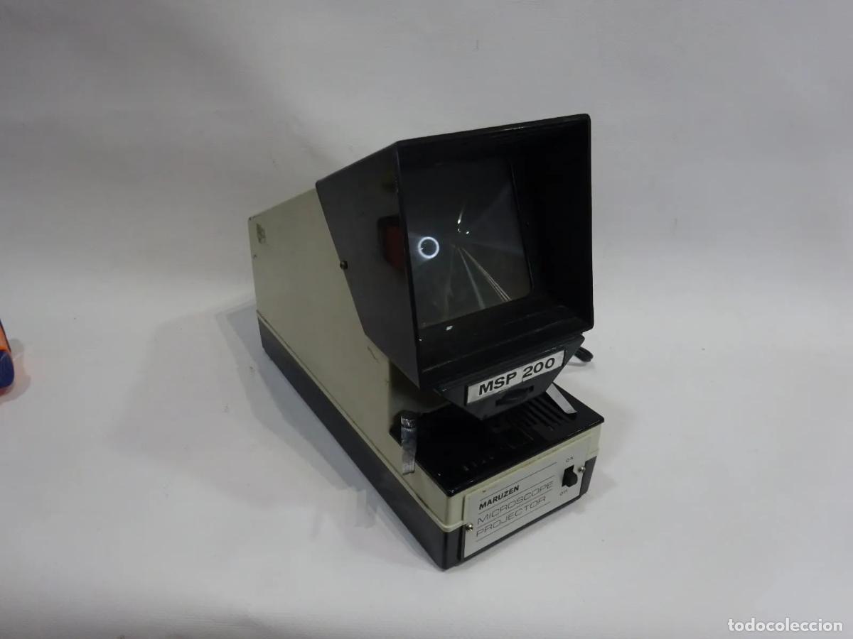 Antig&uuml;edades: Proyector microscopio Maruzen MSP200