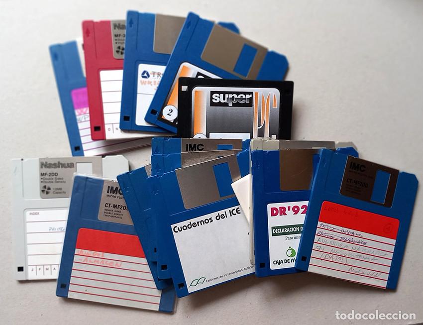 Antiguidades: Floppy Disk _ Lote de 14 unidades