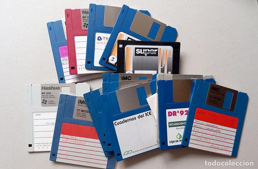 Antig&uuml;edades: Floppy Disk _ Lote de 14 unidades - Foto 3