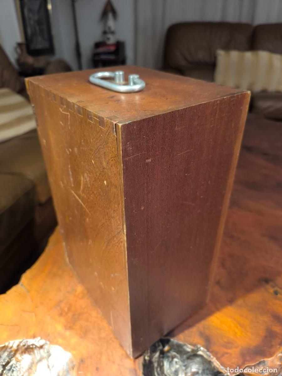 Antig&uuml;edades: Antiguo microscopio &oacute;ptico profesional con luz. FUNCIONA - Foto 16