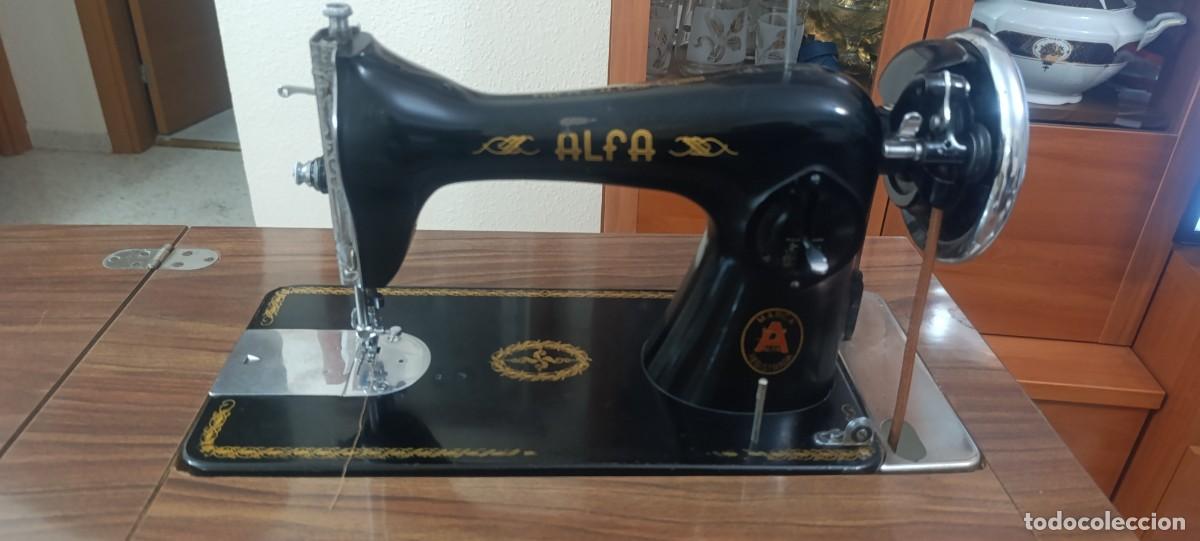 Antig&uuml;edades: Maquina de coser alfa - Foto 10