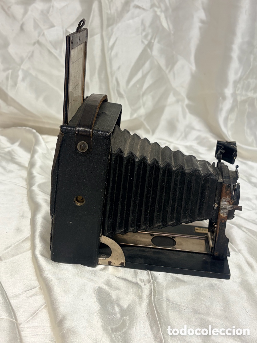 Antig&uuml;edades: Antigua c&aacute;mara fotogr&aacute;fica plegable Arfo-2