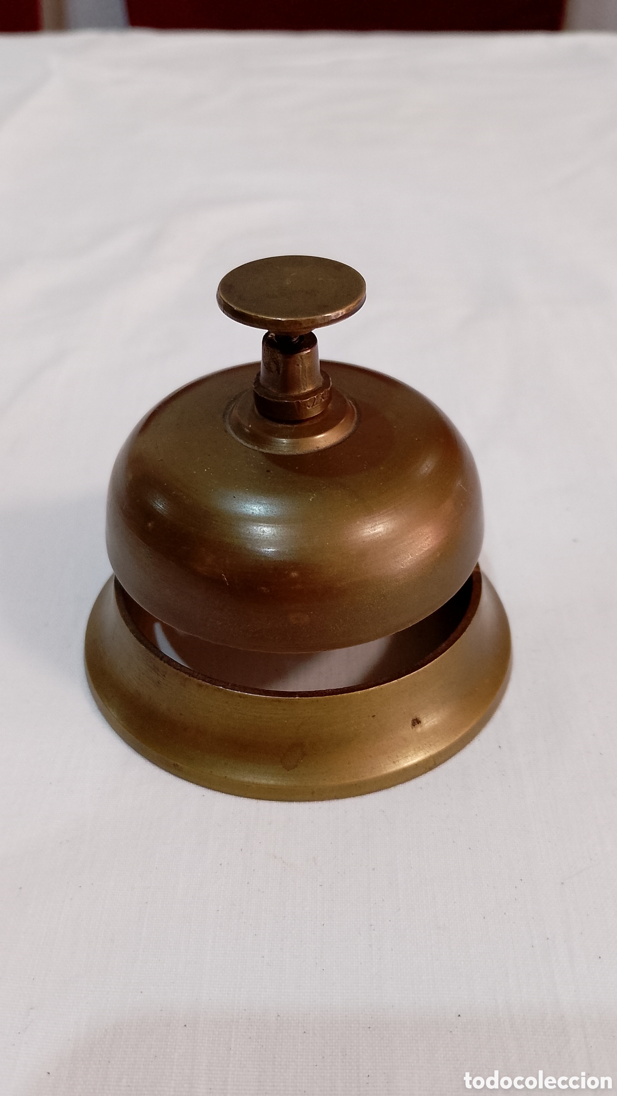 Antig&uuml;edades: Antiguo llamador timbre de recepci&oacute;n de hotel