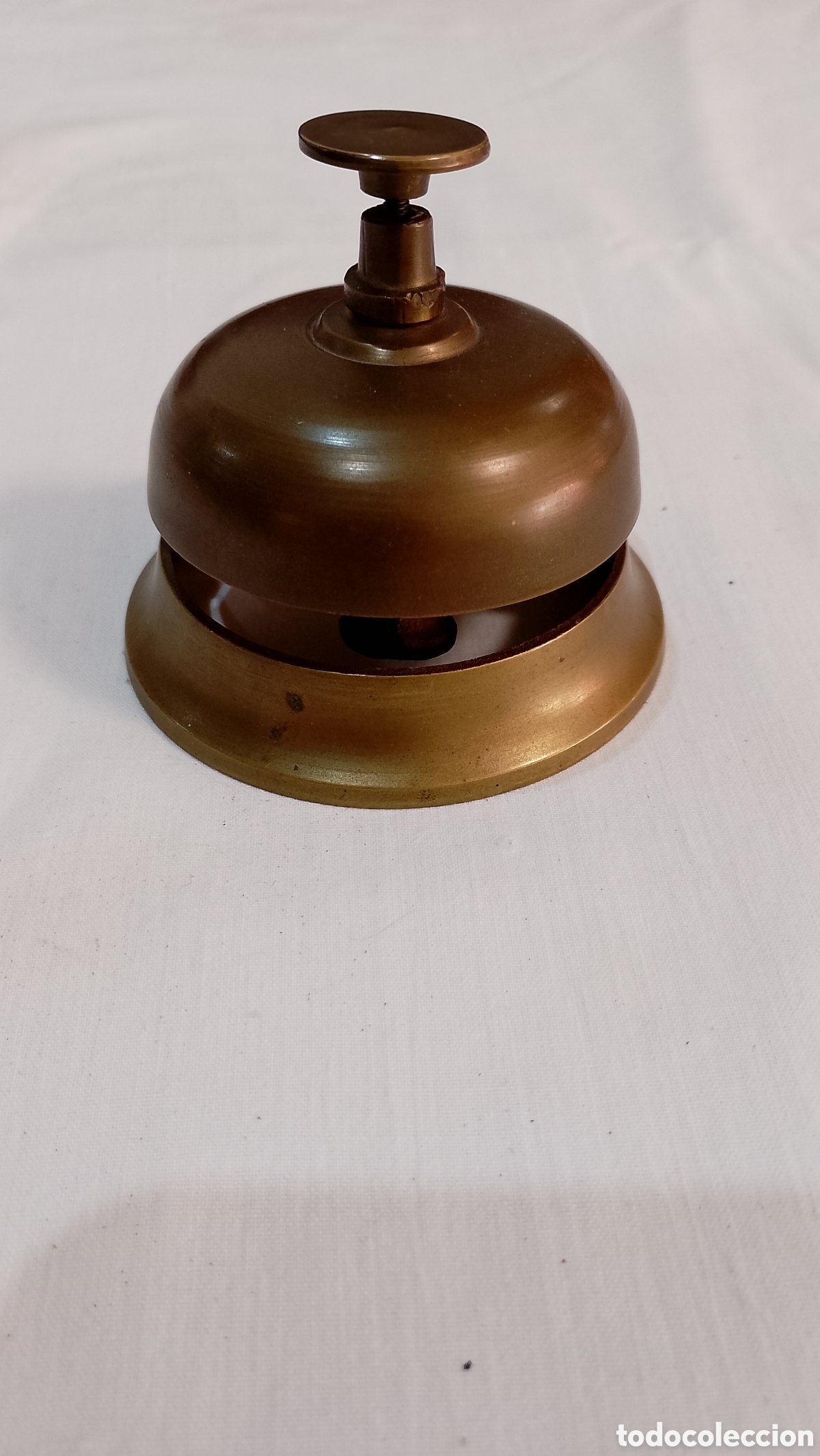 Antig&uuml;edades: Antiguo llamador timbre de recepci&oacute;n de hotel