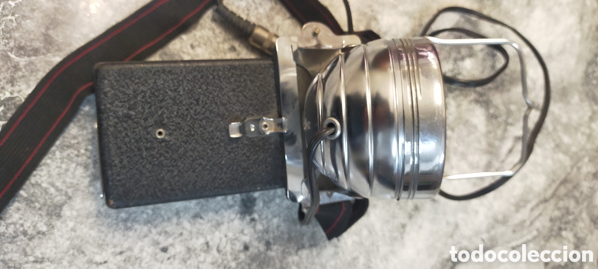 Antig&uuml;edades: Linterna Winchester vintage FUNCIONA con cable y correa - Foto 10
