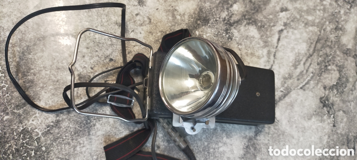 Antig&uuml;edades: Linterna Winchester vintage FUNCIONA con cable y correa - Foto 11
