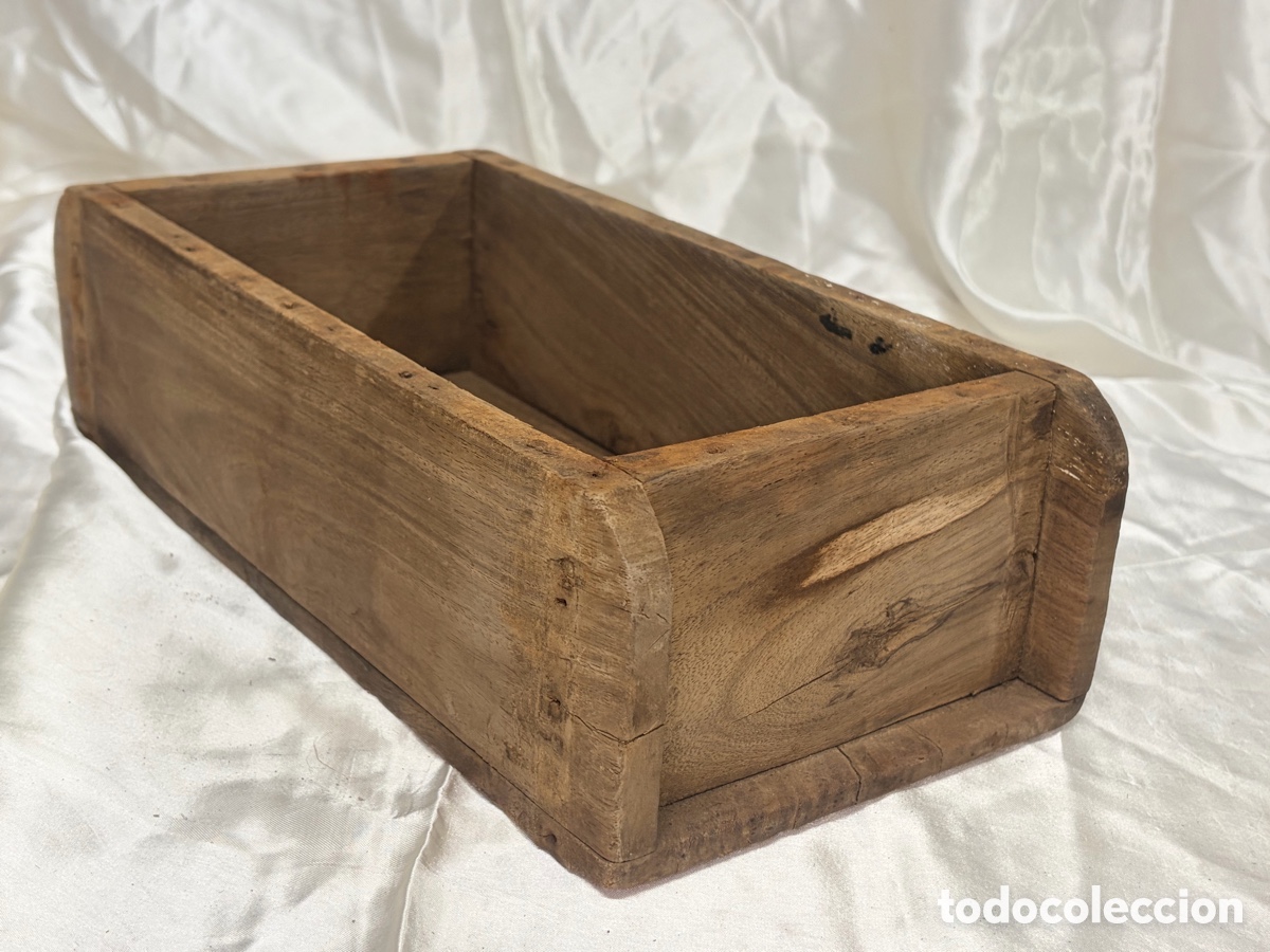 Antig&uuml;edades: Antiguo molde de madera para ladrillos - Foto 6