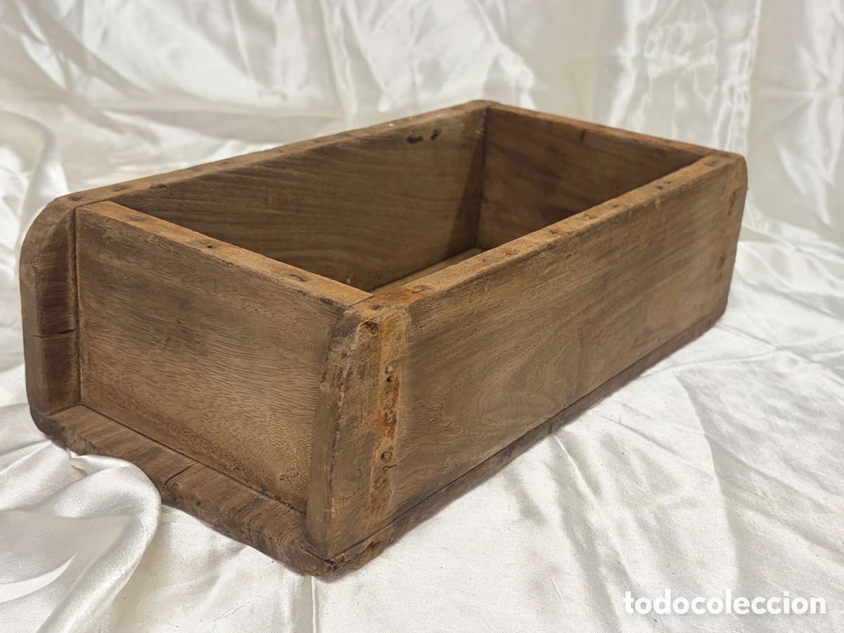 Antig&uuml;edades: Antiguo molde de madera para ladrillos - Foto 8