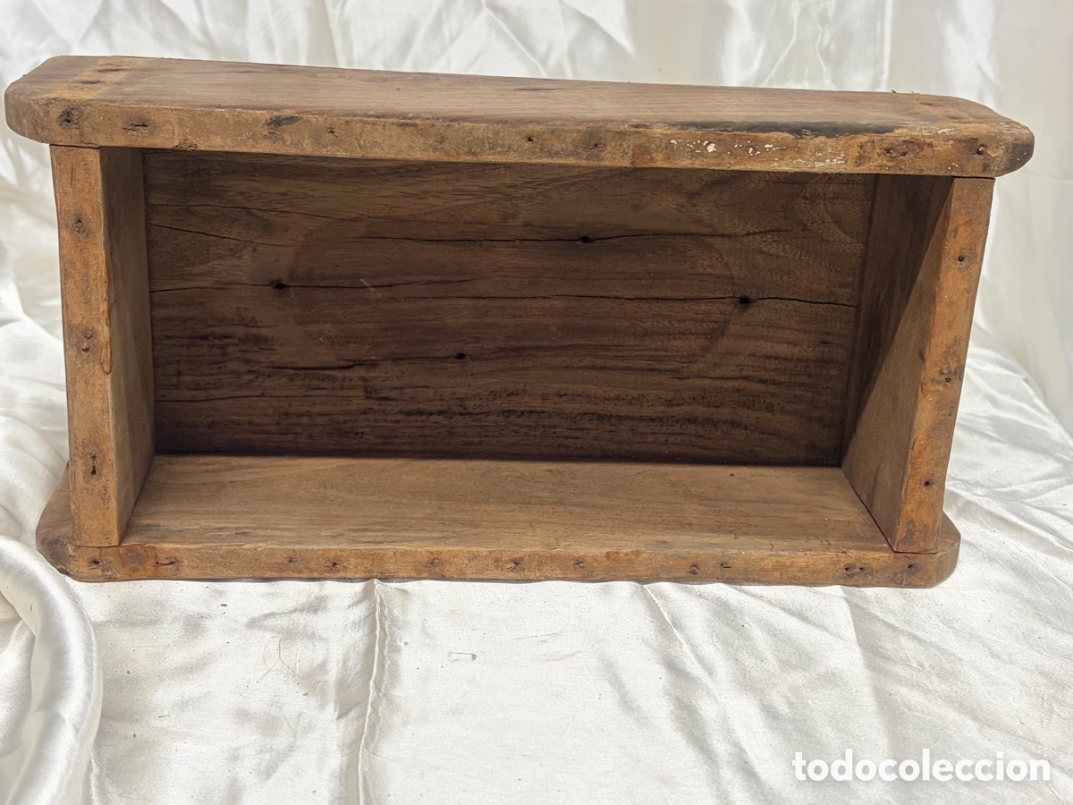 Antig&uuml;edades: Antiguo molde de madera para ladrillos - Foto 9