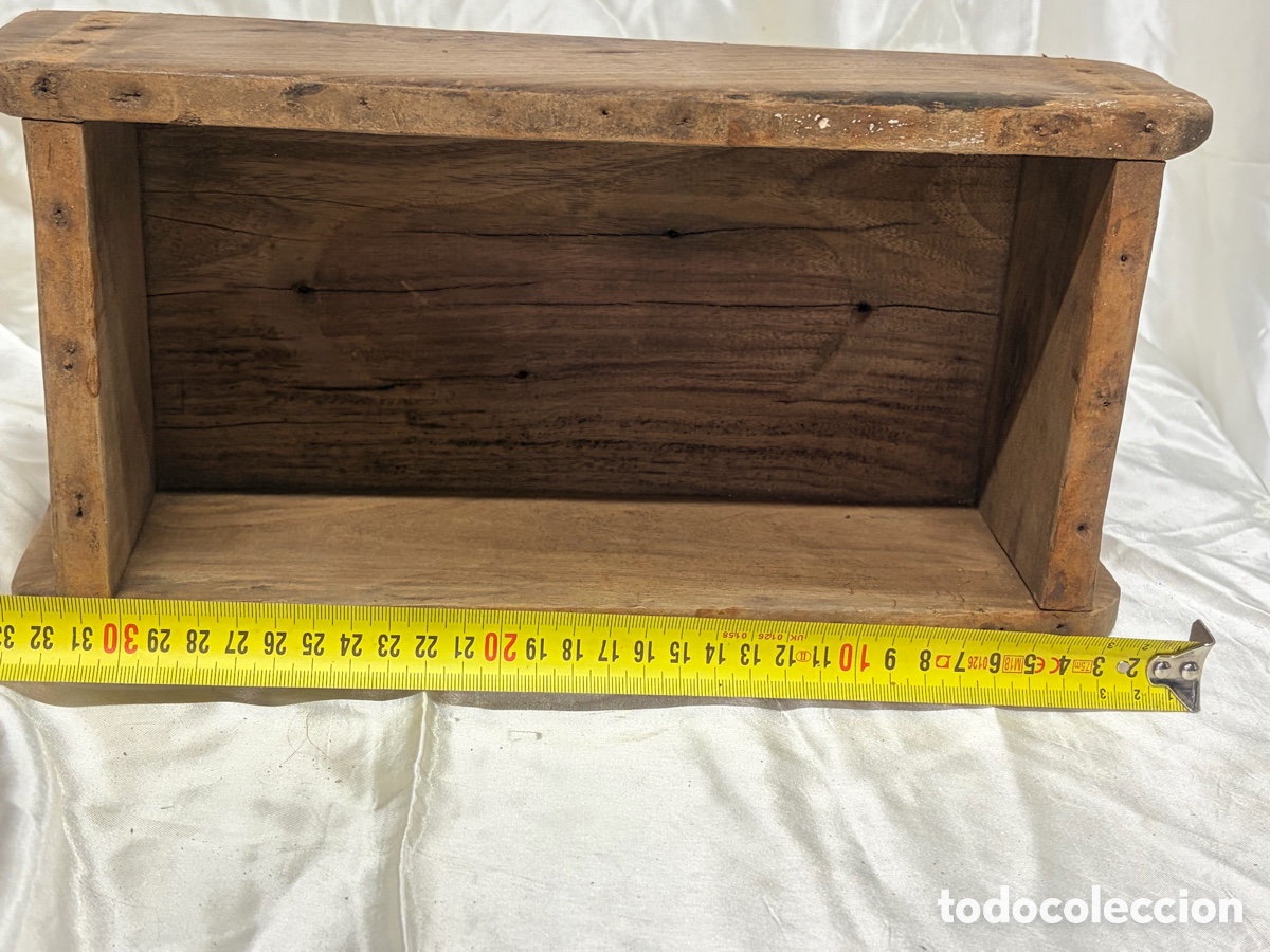 Antig&uuml;edades: Antiguo molde de madera para ladrillos - Foto 10
