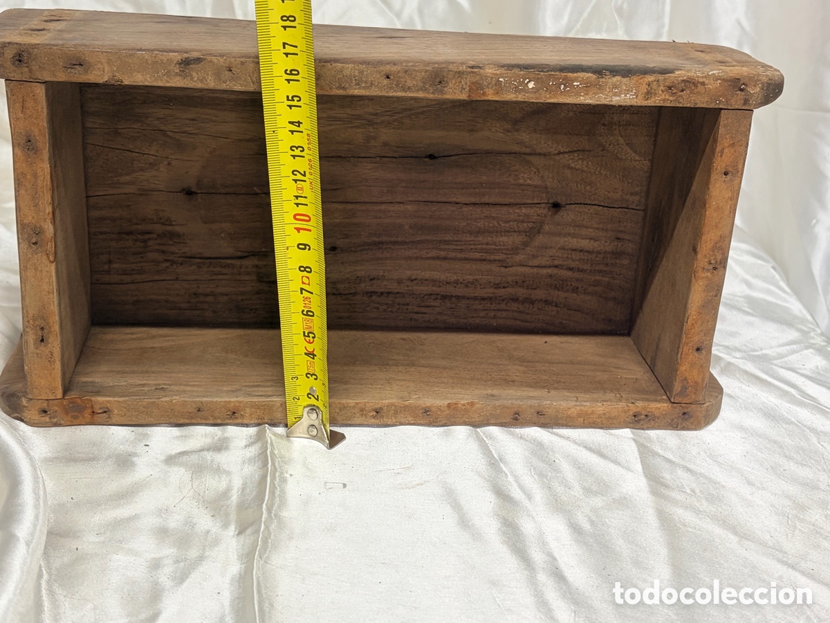 Antig&uuml;edades: Antiguo molde de madera para ladrillos - Foto 11
