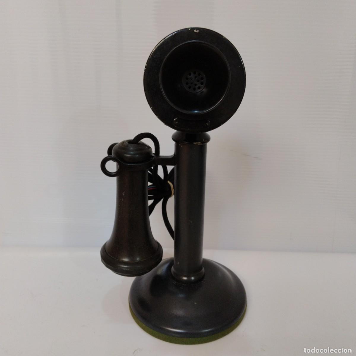 Tel&eacute;fonos: tel&eacute;fono de candelabro Western Electric - Foto 1