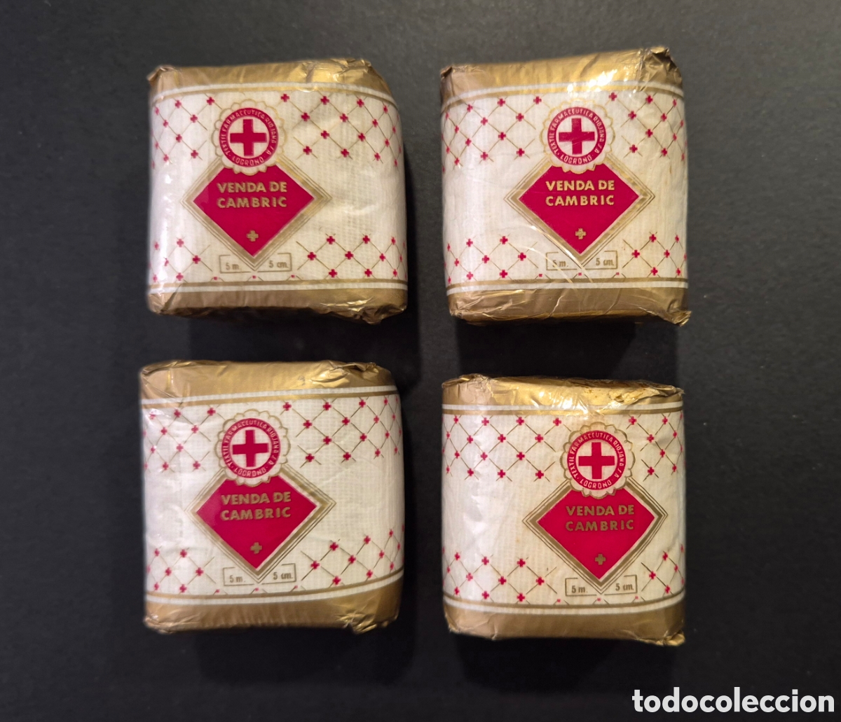 Antiques: Venda de Cambric antigua lote 4 unidades