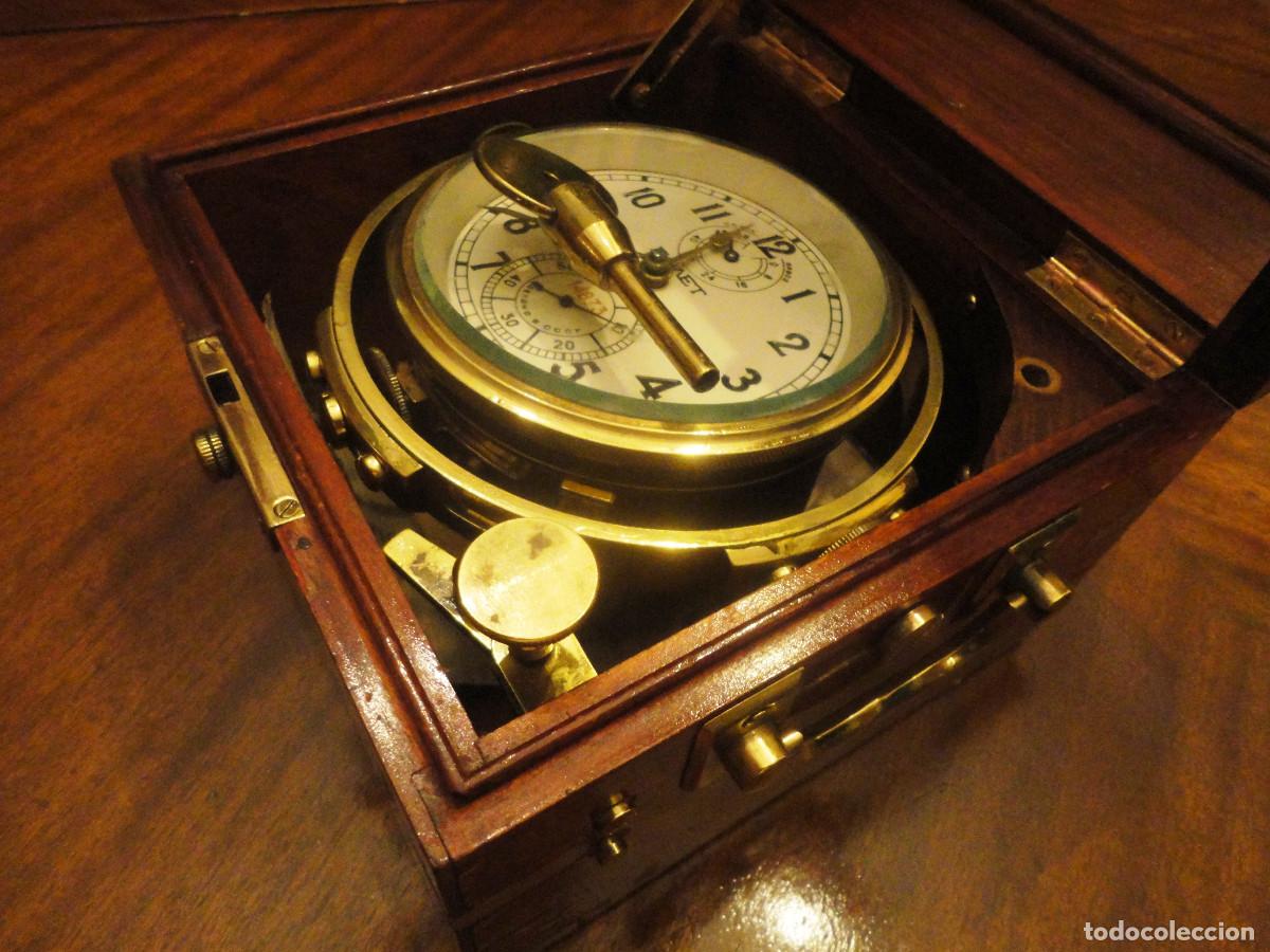 Antig&uuml;edades: CRONOMETRO MARINO EN PERFECTO ESTADO A CUERDA