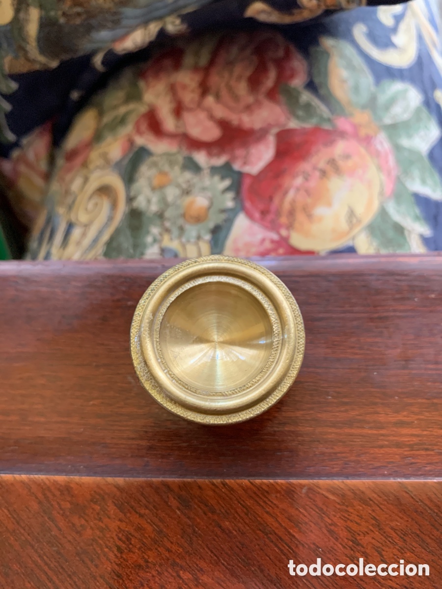 Antig&uuml;edades: Lote 14 tiradores dorados