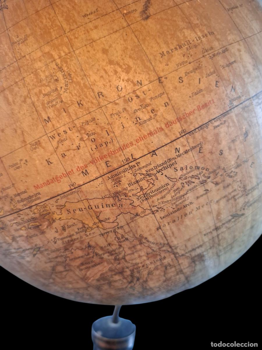 Antig&uuml;edades: Antiguo Globo Terr&aacute;queo de Viena de 62cm - Foto 7