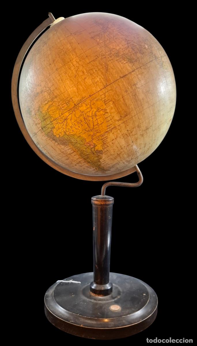 Antig&uuml;edades: Antiguo Globo Terr&aacute;queo de Viena de 62cm - Foto 8