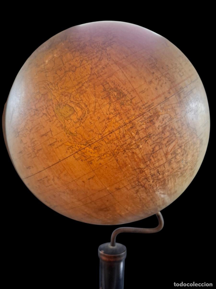 Antig&uuml;edades: Antiguo Globo Terr&aacute;queo de Viena de 62cm - Foto 11