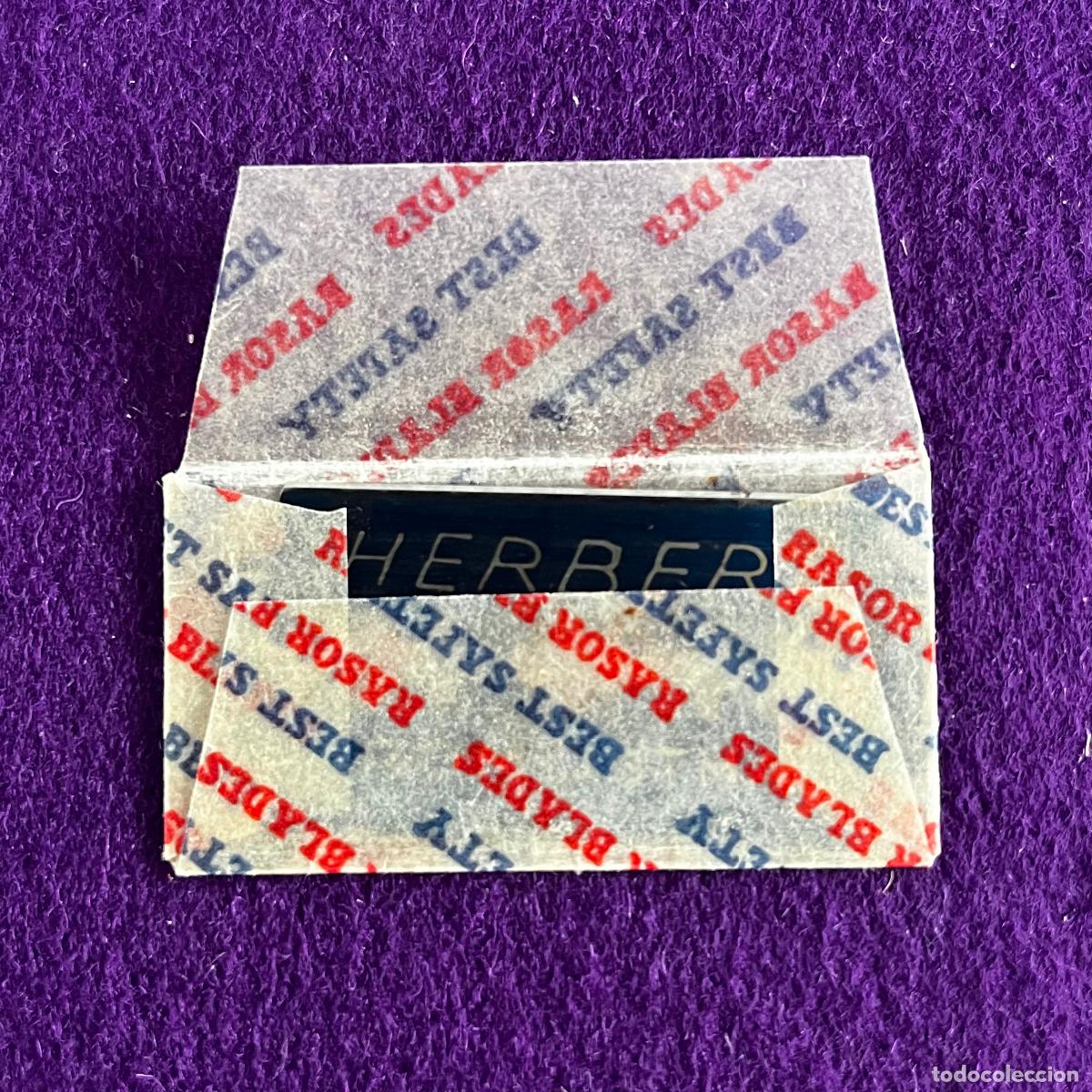 Antig&uuml;edades: FUNDA Y HOJA DE CUCHILLA DE AFEITAR. BEST SAFETY. - Foto 2