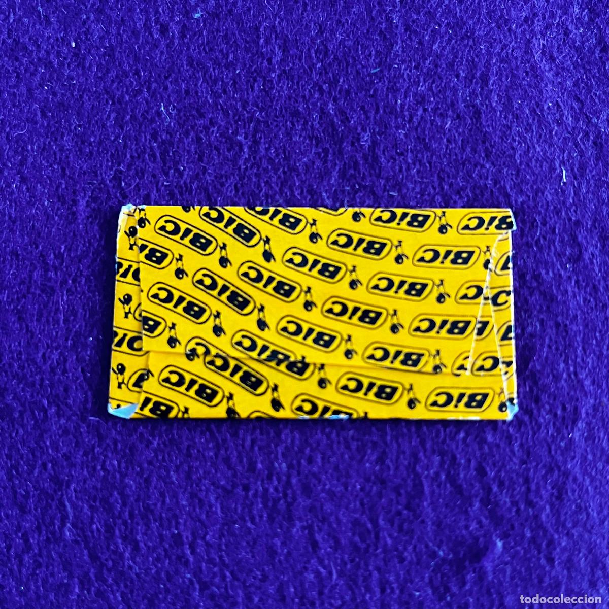 Antig&uuml;edades: FUNDA Y HOJA DE CUCHILLA DE AFEITAR. BIC. - Foto 2