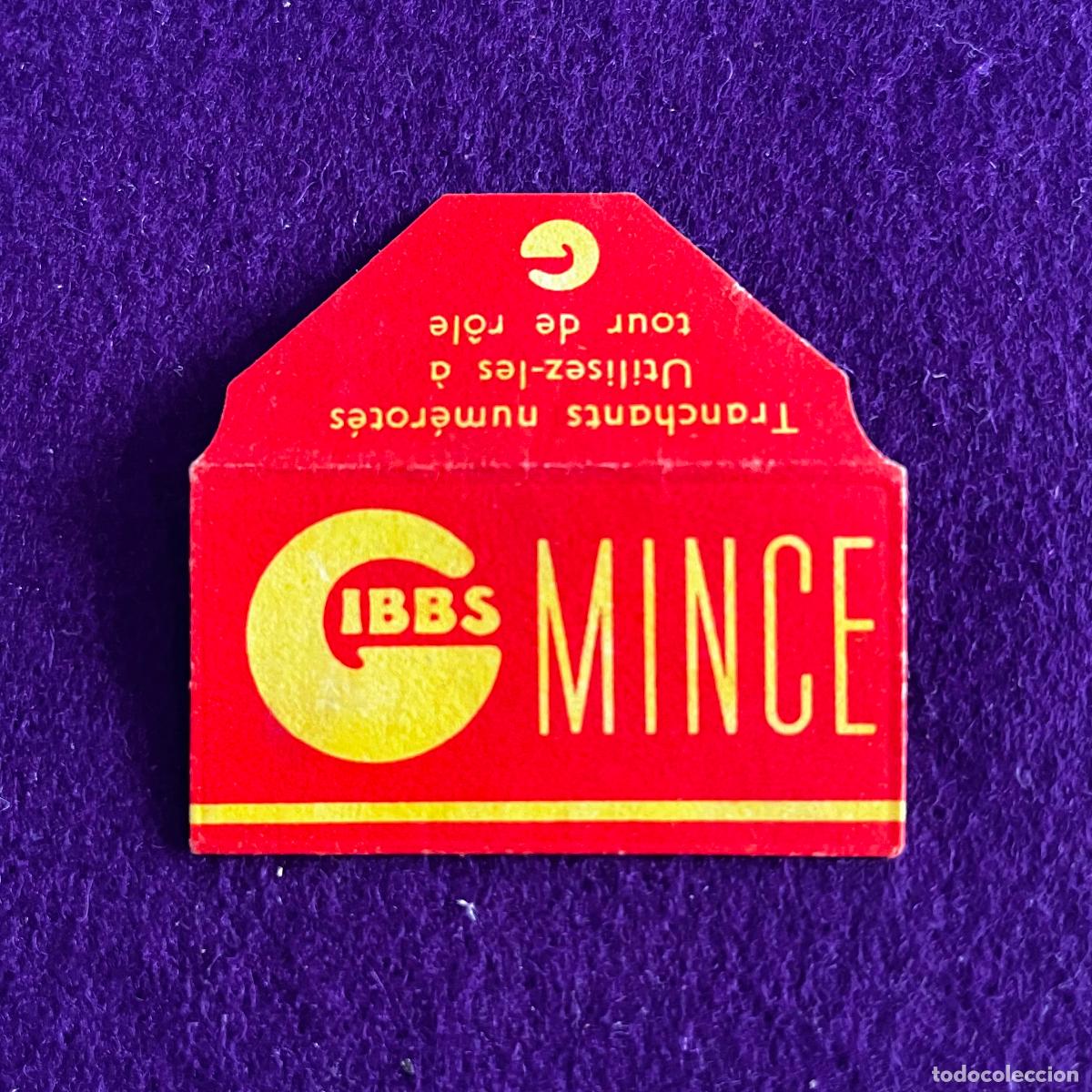 Antig&uuml;edades: FUNDA DE HOJA DE CUCHILLA DE AFEITAR. MINCE.