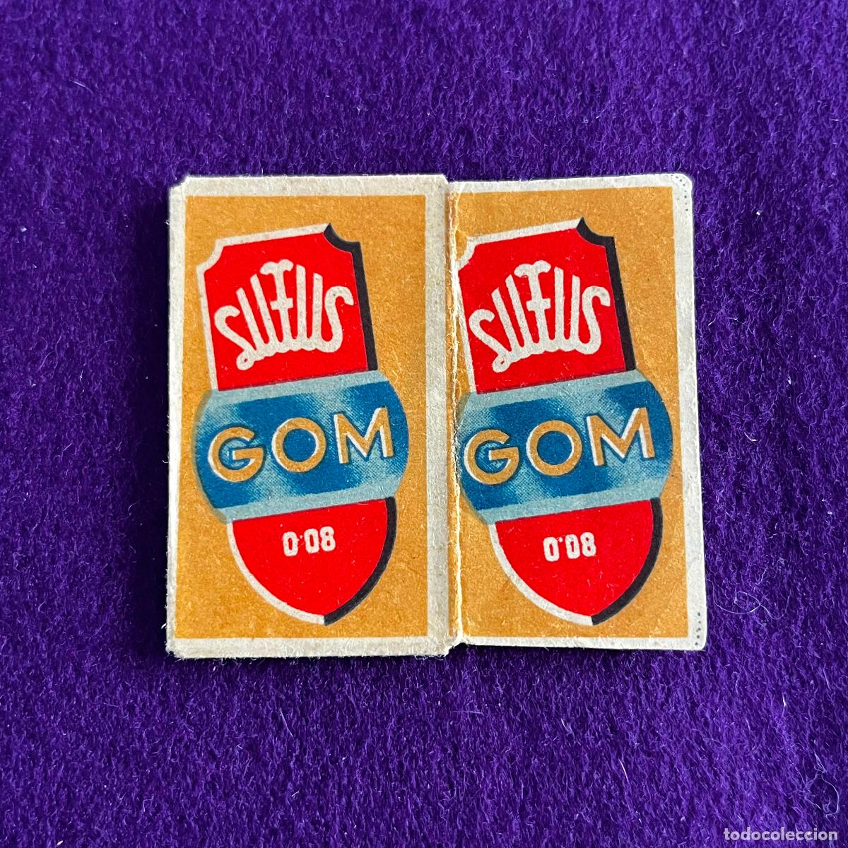 Antig&uuml;edades: FUNDA DE HOJA DE CUCHILLA DE AFEITAR. SUFUS GOM.