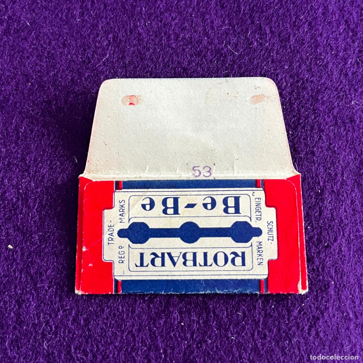 Antig&uuml;edades: FUNDA DE HOJA DE CUCHILLA DE AFEITAR. ROTBART BE BE. - Foto 2