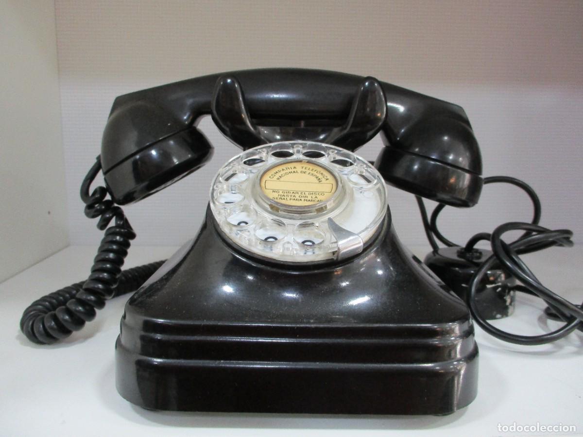 Telefones: TELEFONO BAQUELITA - STANDAR ELECTRICA - A&Ntilde;OS 50 - MUY BUEN ESTADO - TELEFONICA ESPA&Ntilde;A