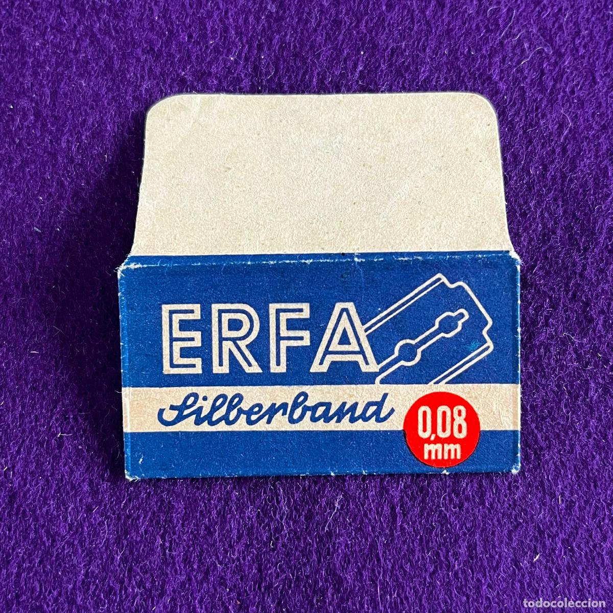 Antig&uuml;edades: FUNDA DE HOJA DE CUCHILLA DE AFEITAR. ERFA.