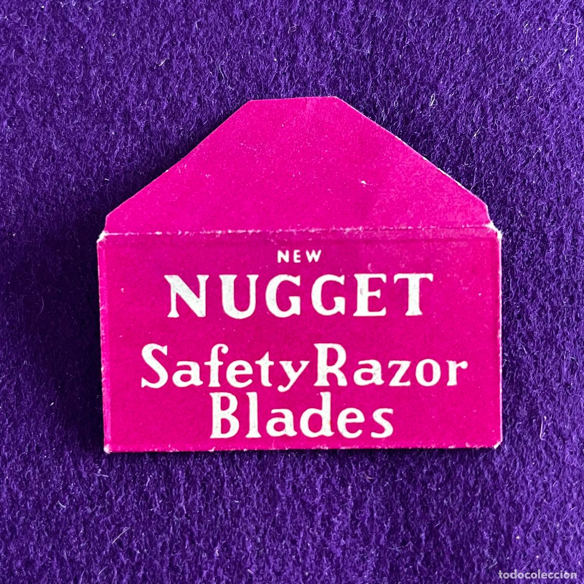 Antig&uuml;edades: FUNDA DE HOJA DE CUCHILLA DE AFEITAR. NUGGET. - Foto 1