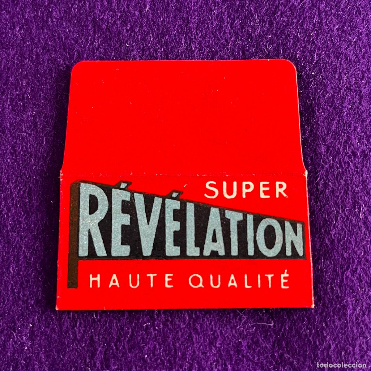 Antig&uuml;edades: FUNDA Y HOJA DE CUCHILLA DE AFEITAR. REVELATION. - Foto 1