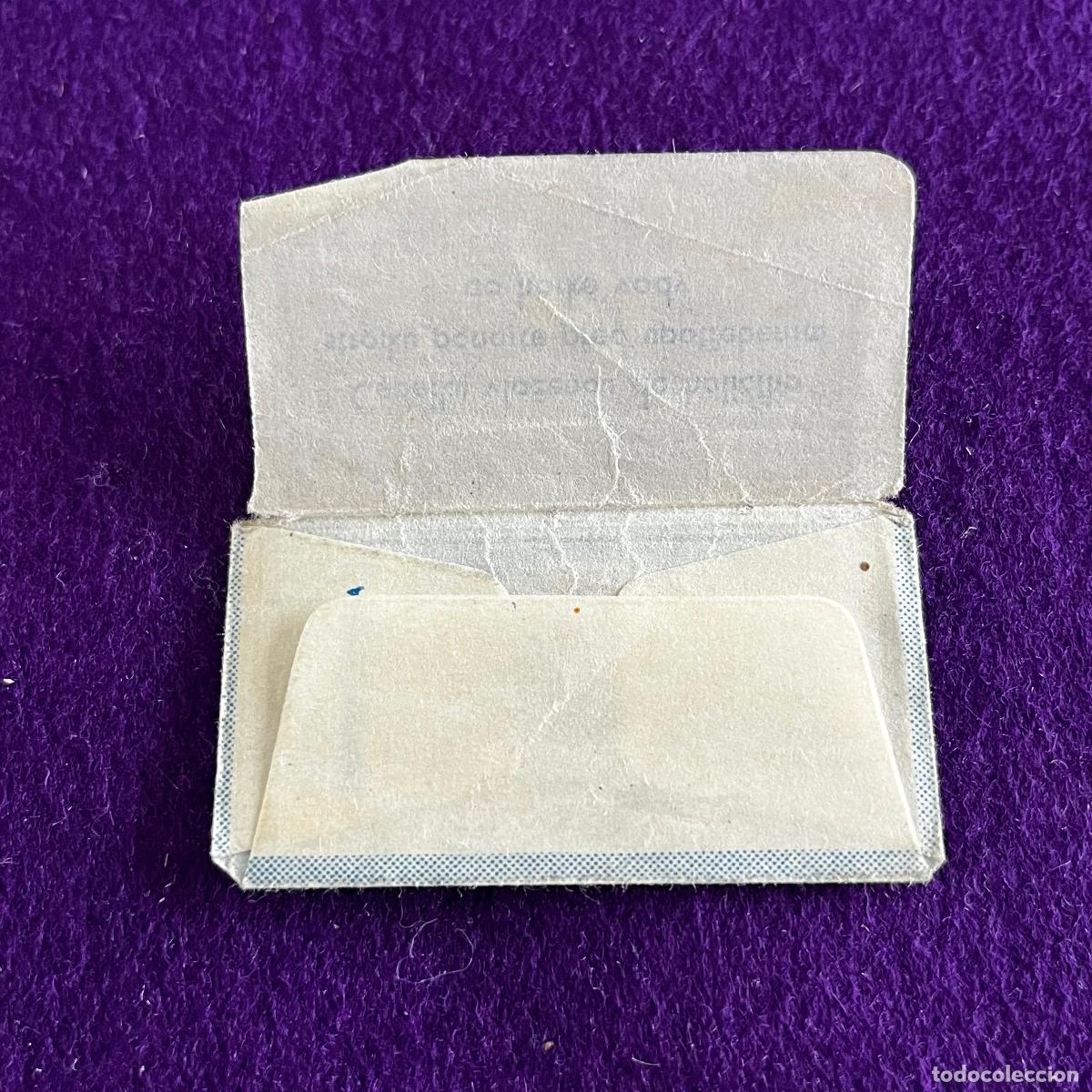 Antig&uuml;edades: FUNDA DE HOJA DE CUCHILLA DE AFEITAR. TATRA. - Foto 2