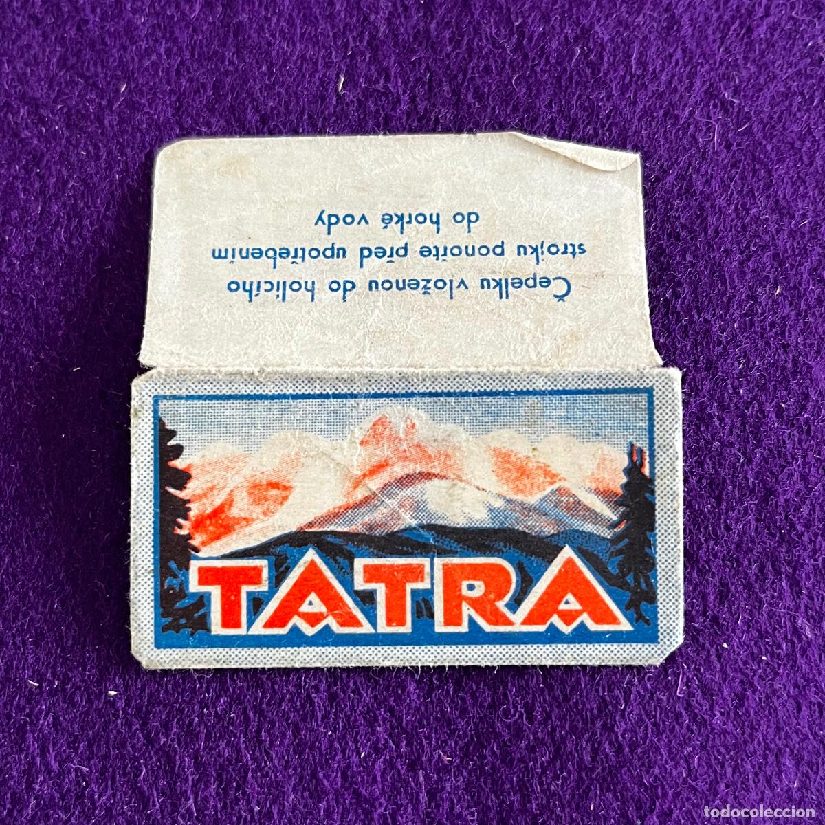 Antig&uuml;edades: FUNDA DE HOJA DE CUCHILLA DE AFEITAR. TATRA.