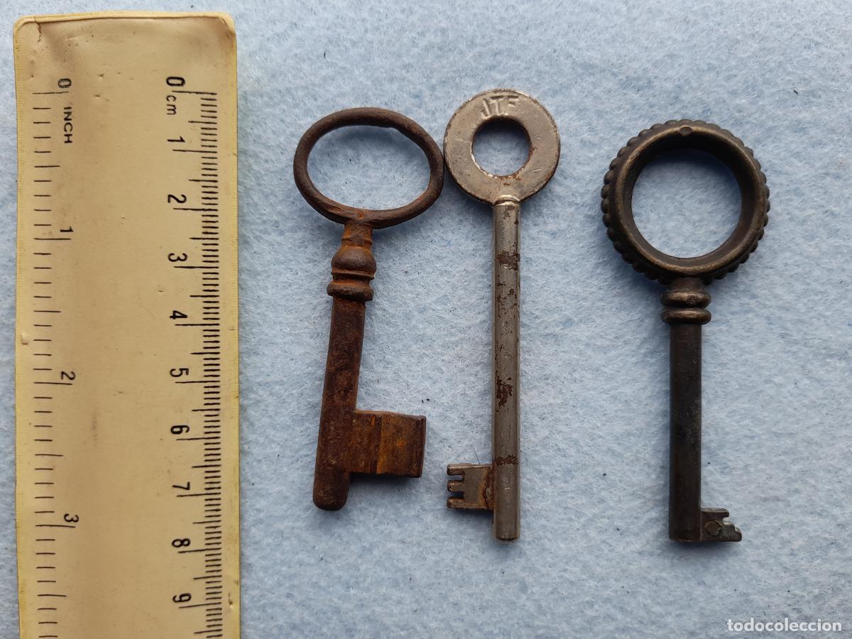 Antig&uuml;edades: Lote de 3 Llaves Antiguas. - Foto 8