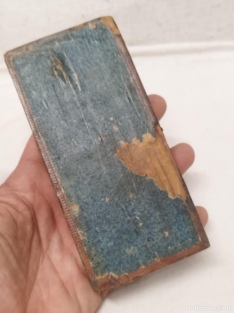 Antig&uuml;edades: Antigua caja de madera, estuche para balanza de precisi&oacute;n. - Foto 15