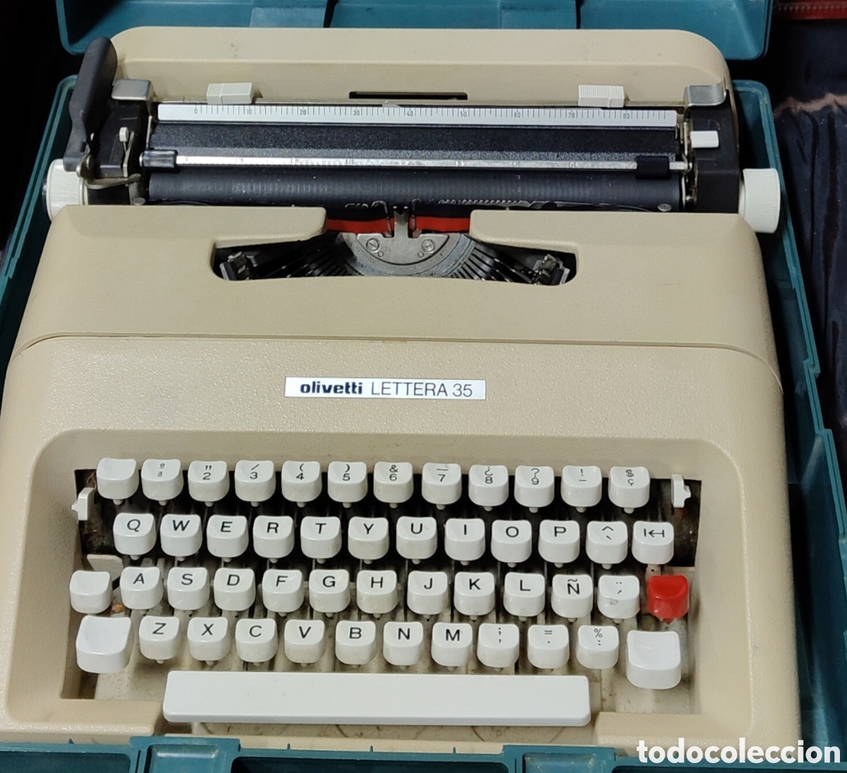 Antig&uuml;edades: maquina de escribir - OLIVETTI lettera 35 - tdkpn