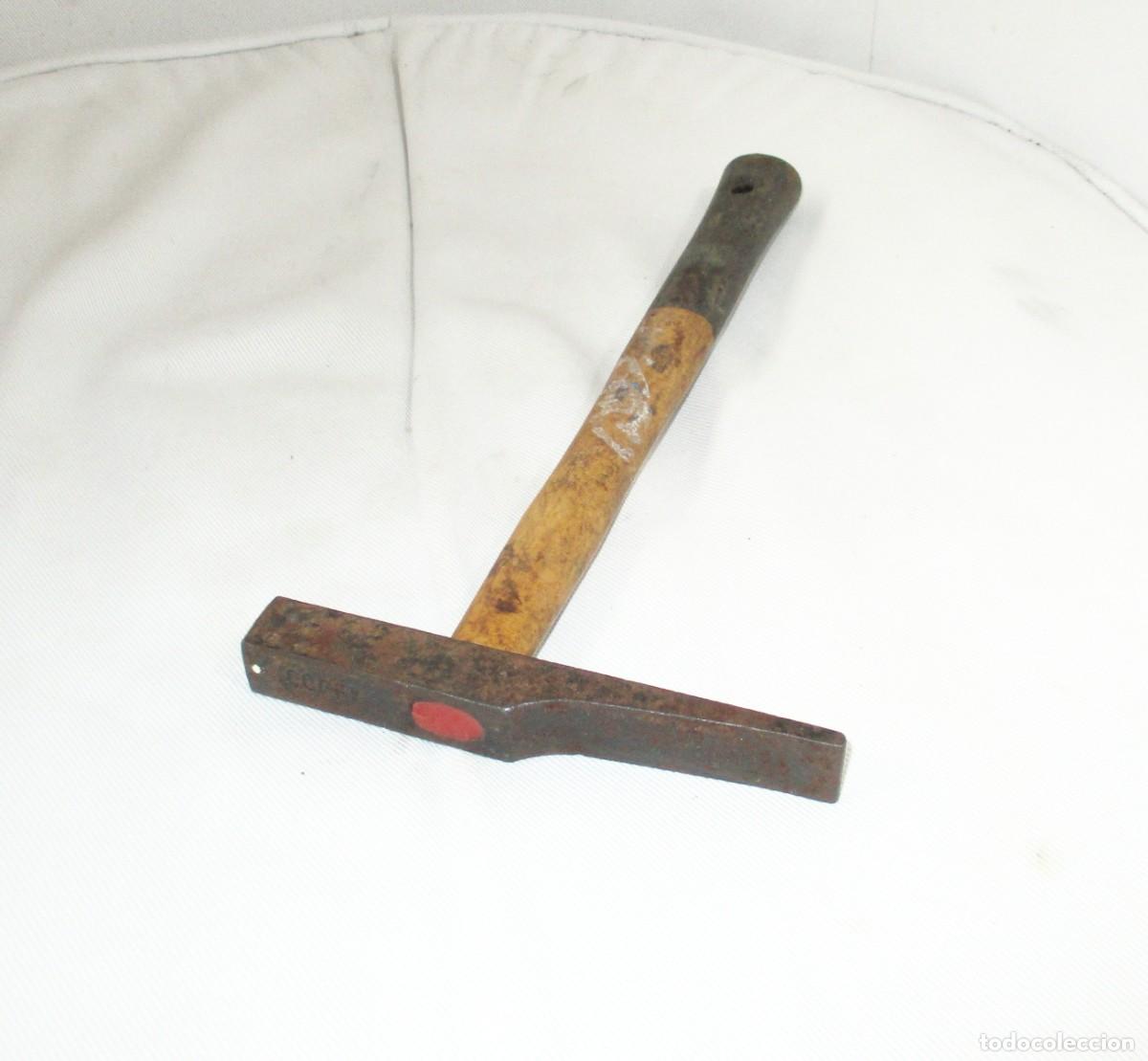 Oggetti Antichi: ANTIGUO MARTILLO DE CHAPISTA COGEX.