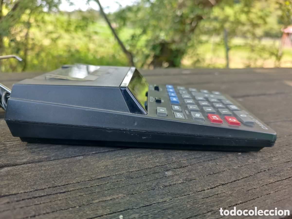 Antig&uuml;edades: Casio HR-16BK Calculadora Vintage. - Foto 5