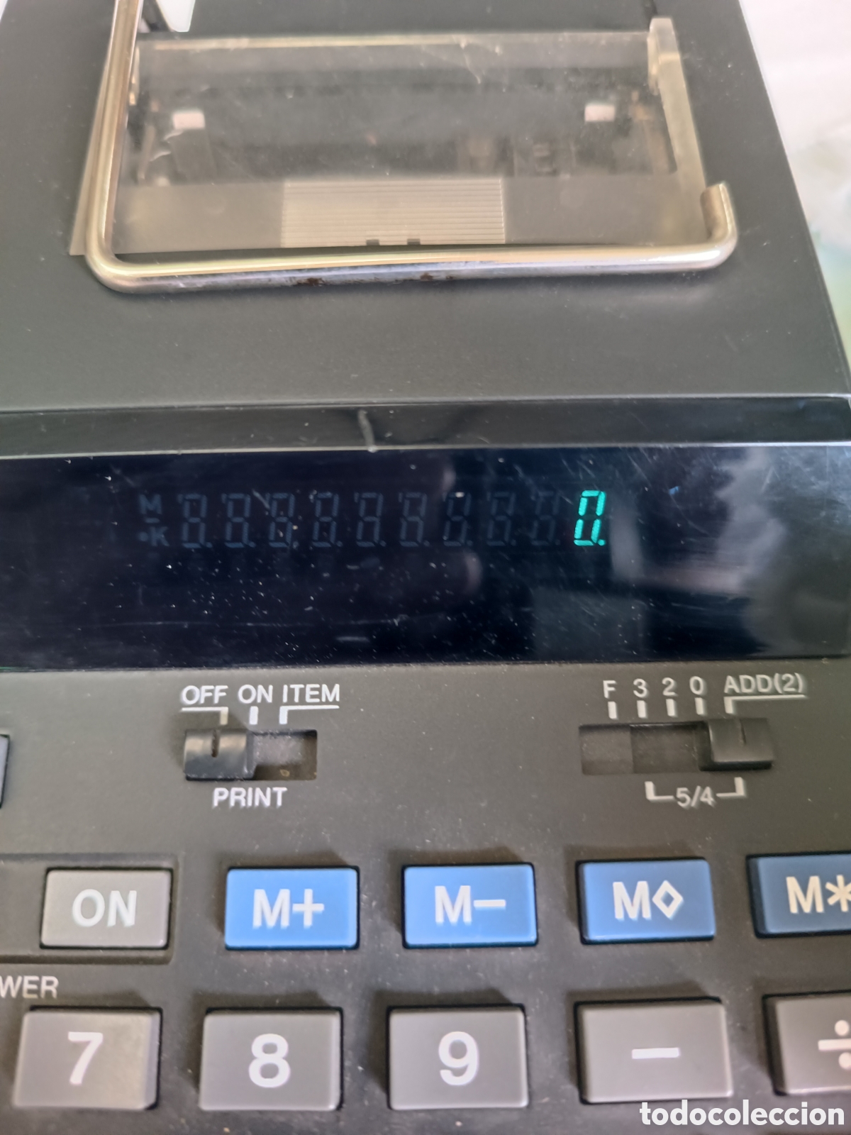 Antig&uuml;edades: Casio HR-16BK Calculadora Vintage. - Foto 13