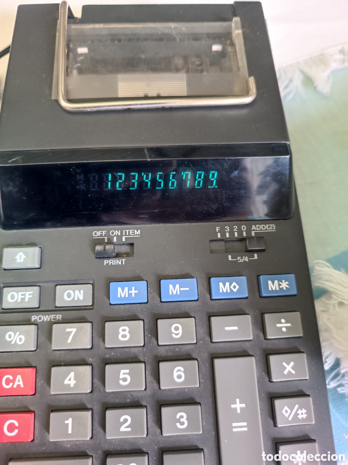 Antig&uuml;edades: Casio HR-16BK Calculadora Vintage. - Foto 14