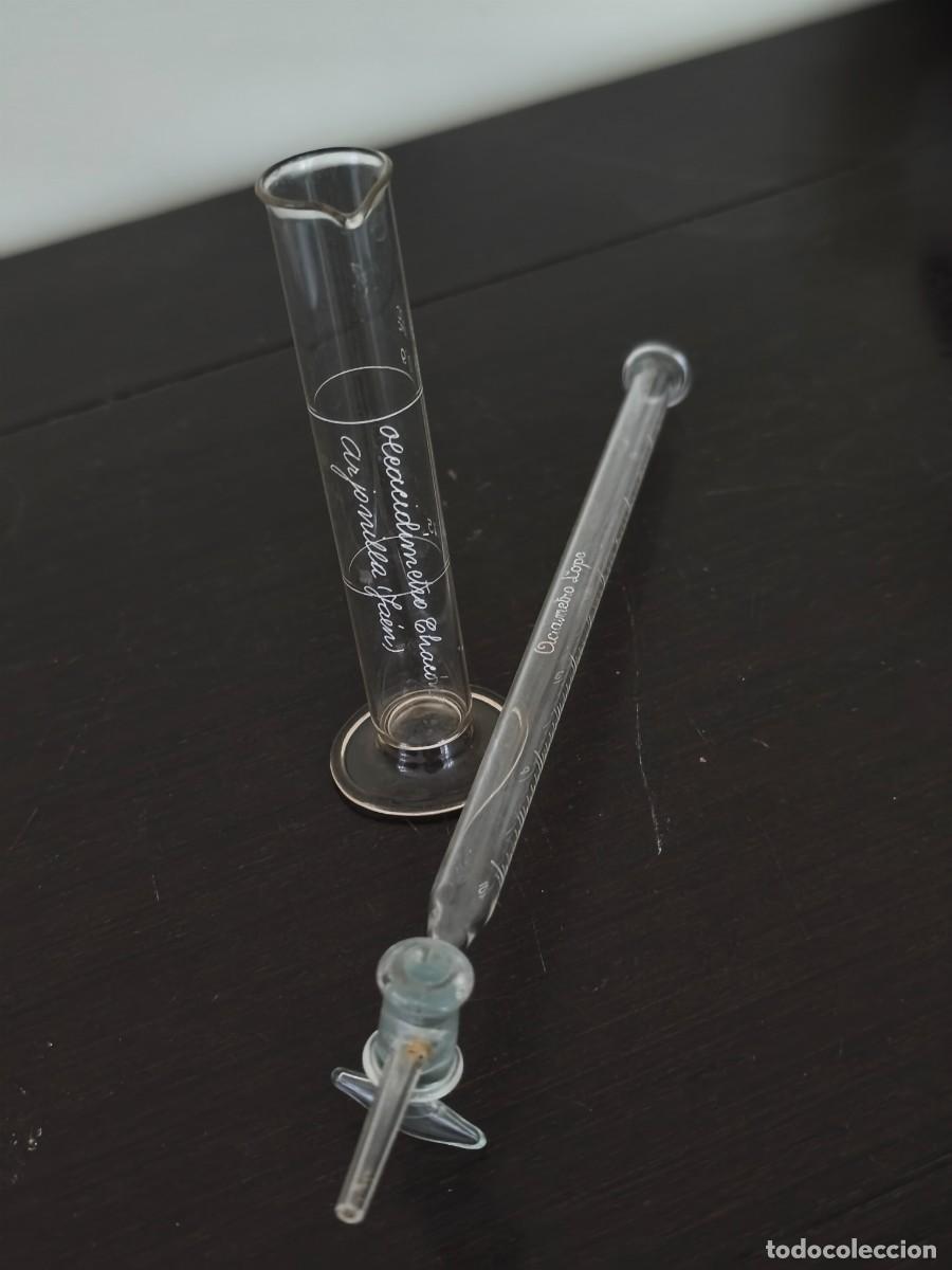 Antig&uuml;edades: Oleacid&iacute;metro &rdquo;Chac&oacute;n&rdquo; de Arjonilla, Ja&eacute;n y Acid&iacute;metro de Lope Gaya. Instrumental Aceite de oliva.