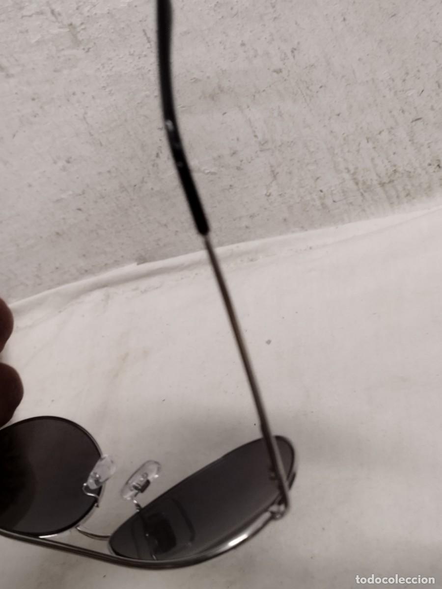 Antig&uuml;edades: Gafas de sol tipo aviador. Plateadas. - Foto 6
