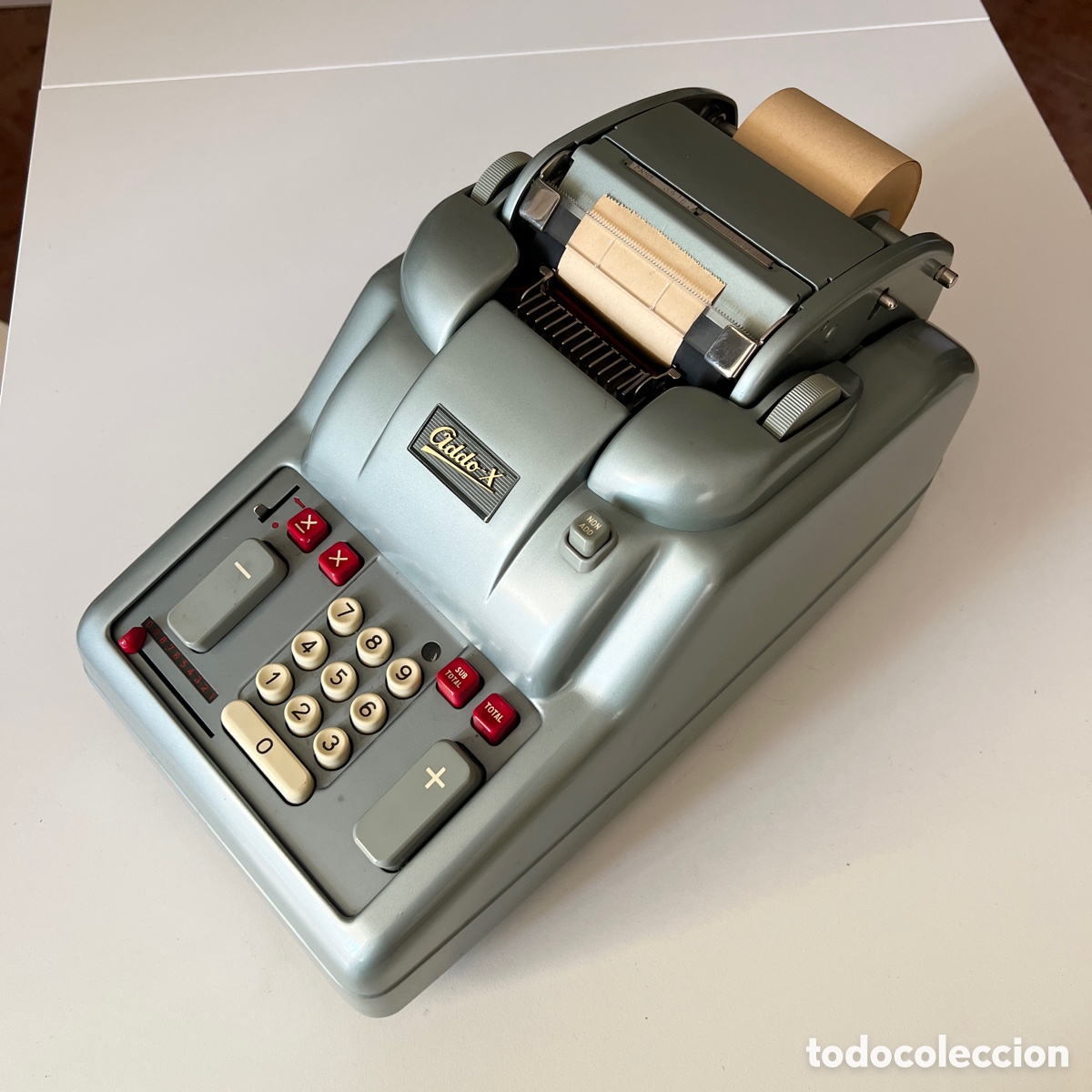 Antiguidades: Antigua calculadora Addo-X
