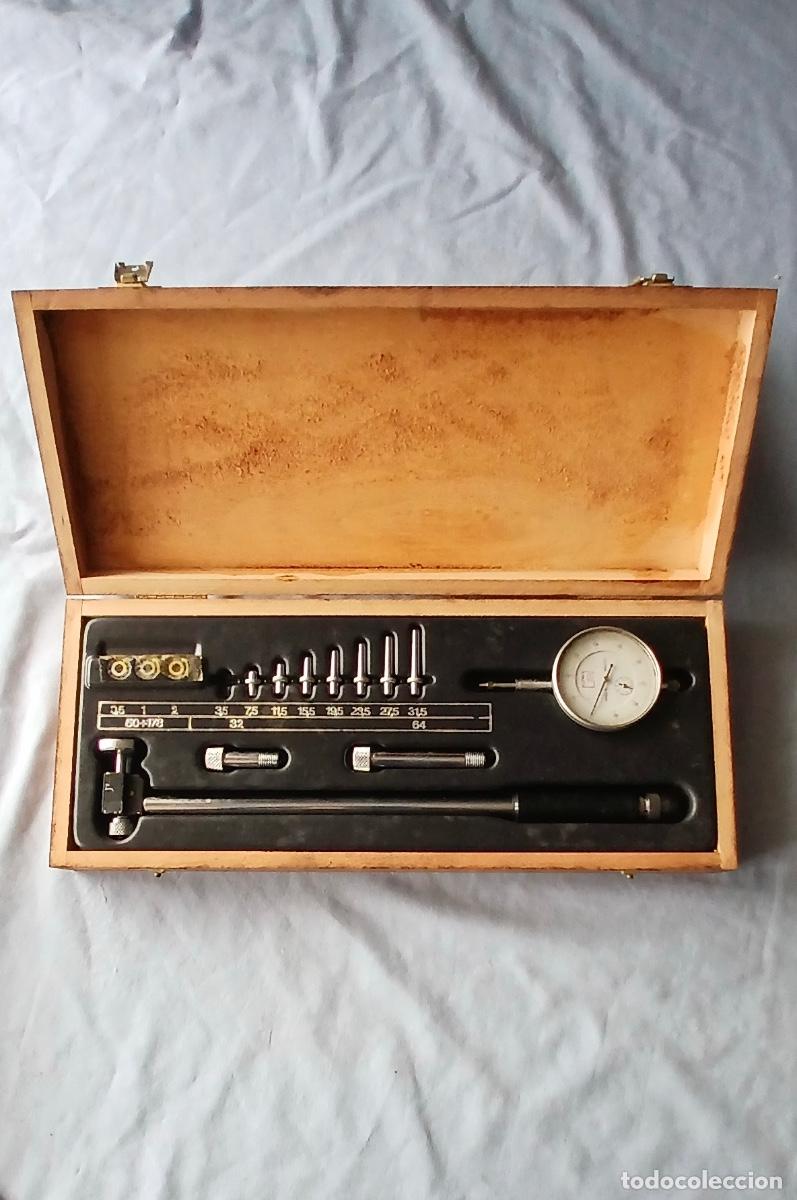 Antig&uuml;edades: Ales&oacute;metro/calibre con reloj comparador KNUTH - Germany. Ver fotos y descripci&oacute;n!