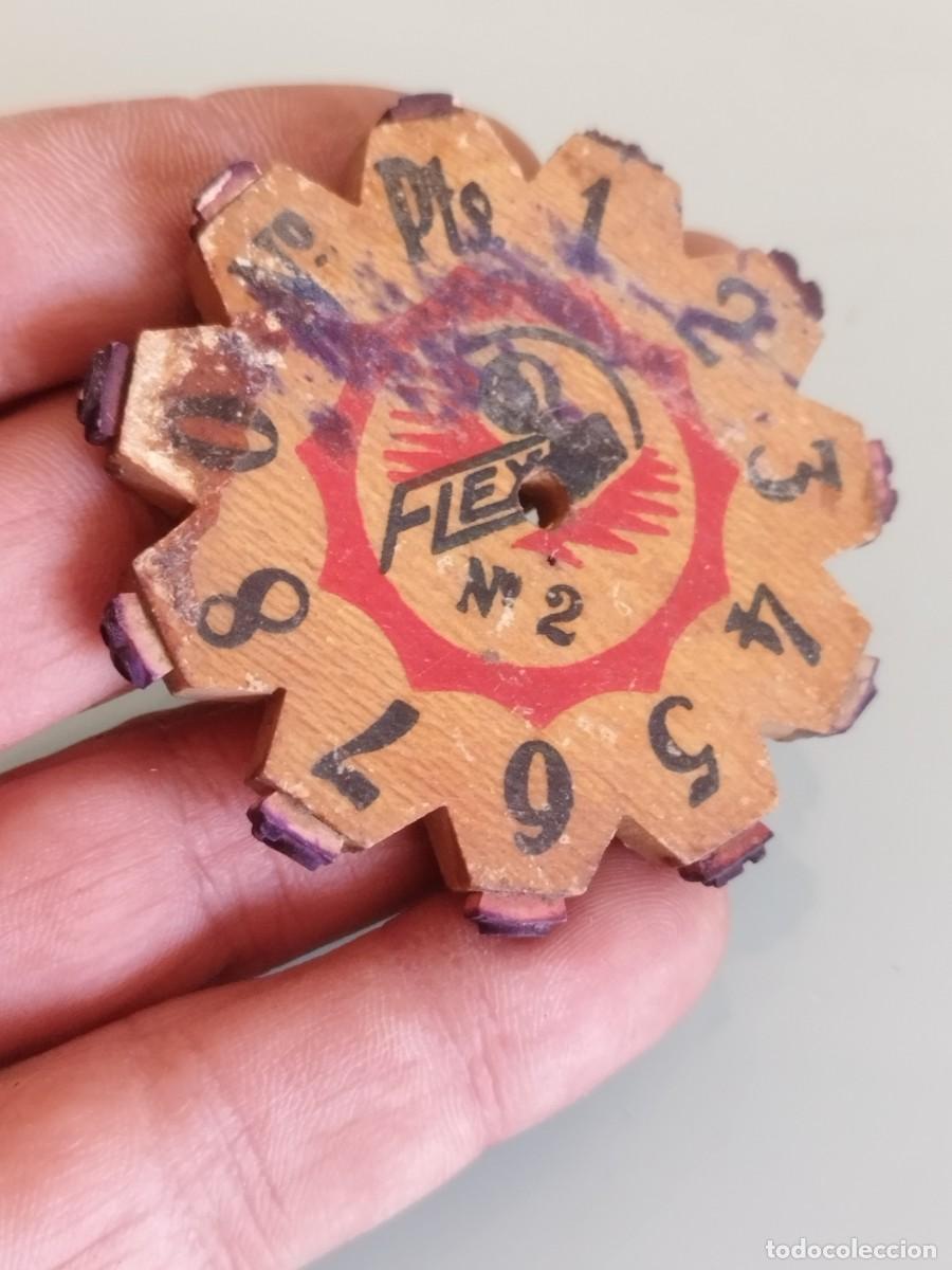 Antig&uuml;edades: Antiguo tamp&oacute;n de Madera - FLEX n&deg;5. - Foto 2